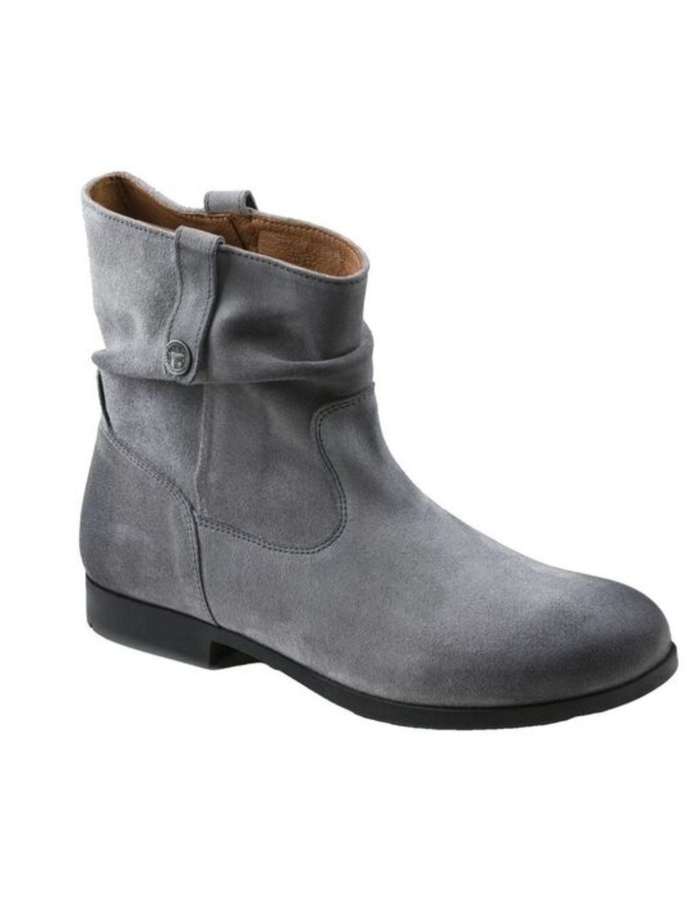 Birkenstock Gray Suede Womens 8 Ankle Boots